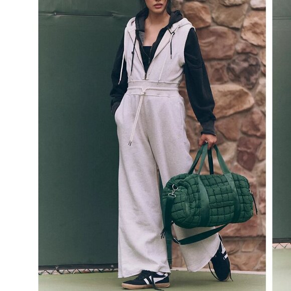 Free People Pants - #188 NWOT Free People Making It Jumpsuit in Heather Grey